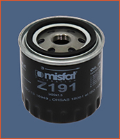 Filtre à huile MISFAT Z191